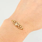 Rx Strap Charm 1.3gr / 1 in / 18K Yellow Gold