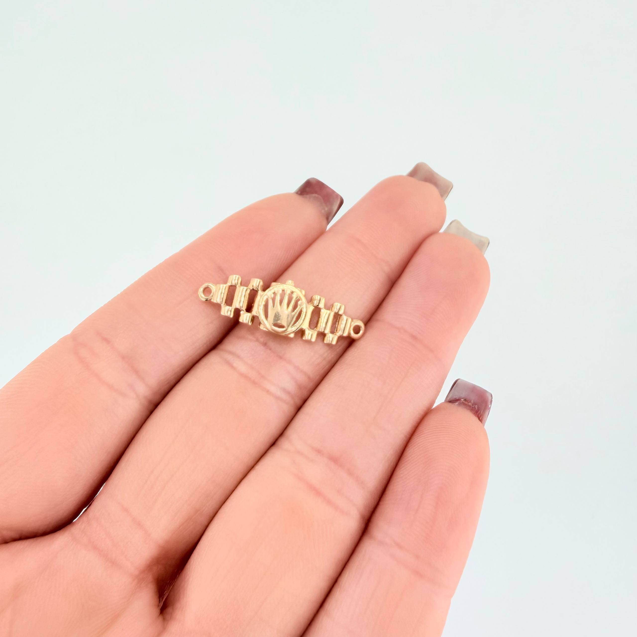 Rx Strap Charm 1.3gr / 1 in / 18K Yellow Gold