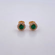 Topos Halo 2gr / Circones Blancos Verde Oro Amarillo 18K $