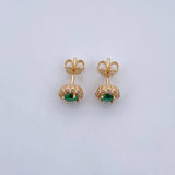 Topos Halo 2gr / Circones Blancos Verde Oro Amarillo 18K $