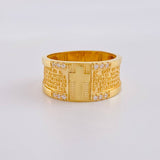Special Prayer Ring 8.9g / T10 Yellow Gold 18K