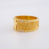 Special Prayer Ring 8.9g / T10 Yellow Gold 18K