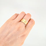 Special Prayer Ring 8.9g / T10 Yellow Gold 18K