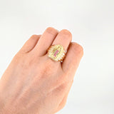 Anillo Virgen de Guadalupe 11.75g / T10 3/4 Oro Amarillo 18K