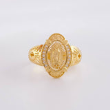 Miraculous Virgin Ring 3.3g / Size 8 1/2 Yellow Gold 18K