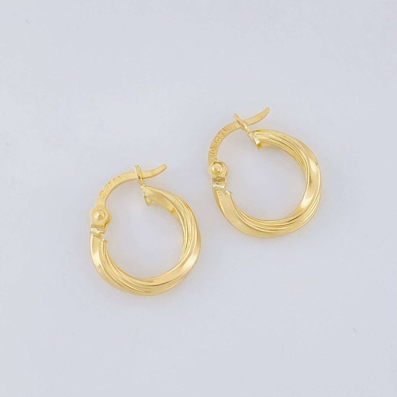 Candongas Emmi 1.1g / 1/2 in Oro Amarillo 18K