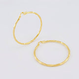 Hoop Earrings Aro Emmi 3g / 1 3/4 in 18K Yellow Gold