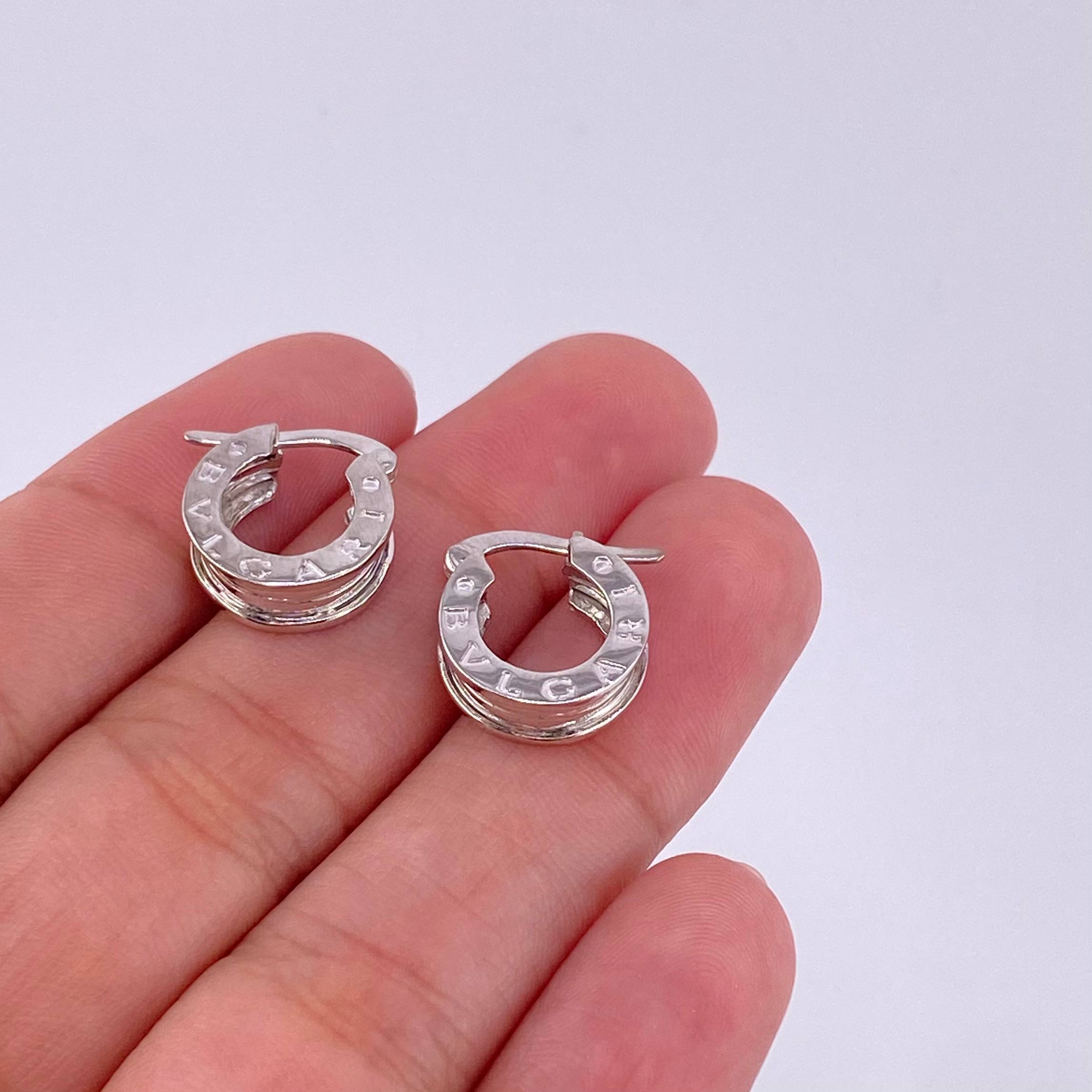 Candongas Rustica 4.05g / 1/2 in Oro Blanco 18K