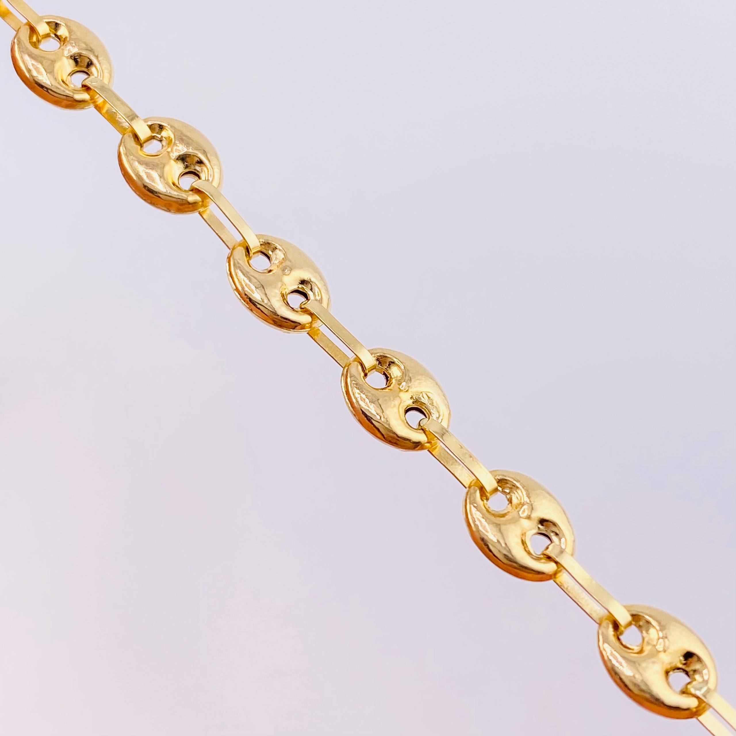 GC Chain 11.55g / 20 in / 6.35mm Three Golds 18K