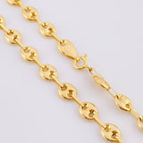 GC Chain 11.55g / 20 in / 6.35mm Three Golds 18K