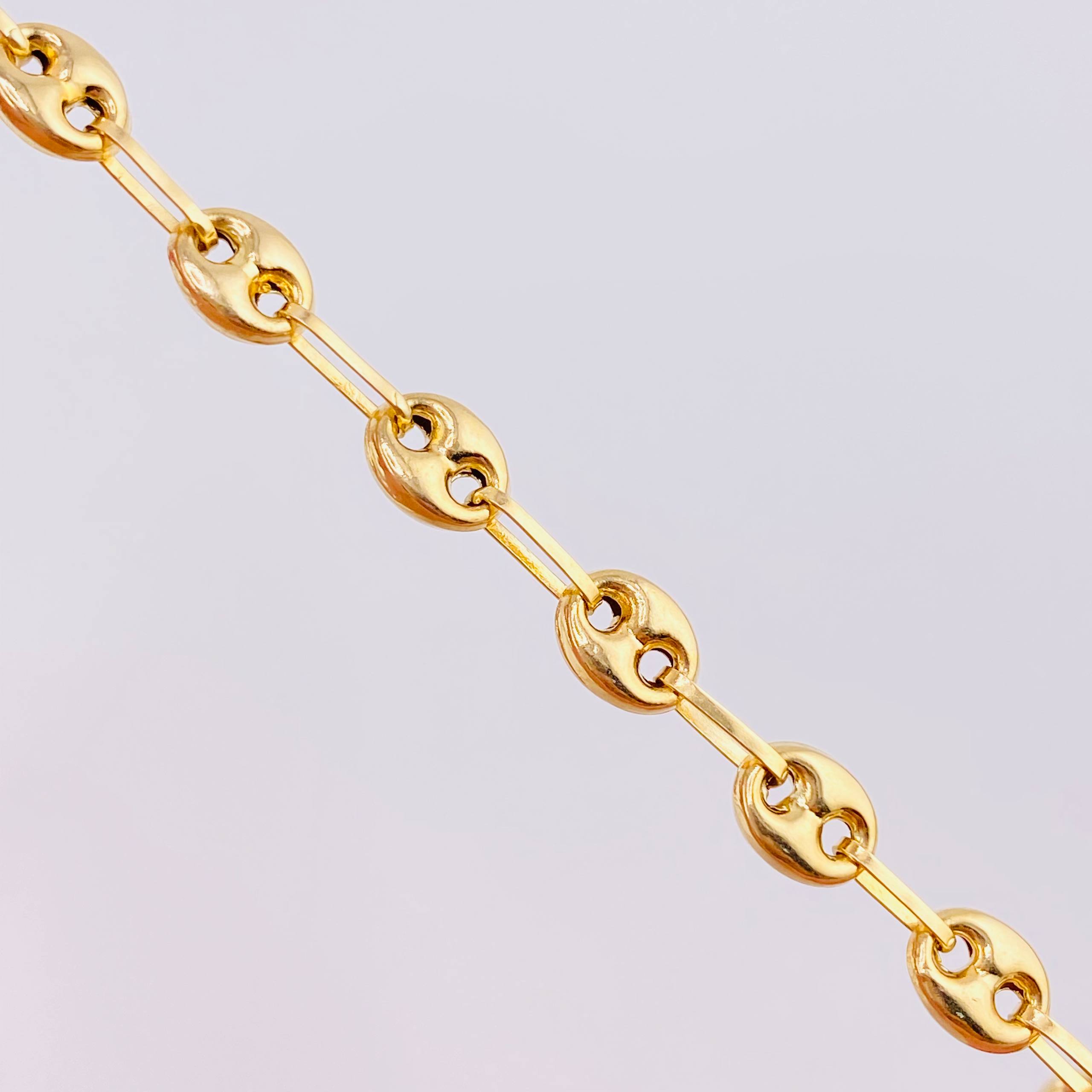 Cadena GC 7.15g / 60cm / 3.6mm Oro Amarillo 18K
