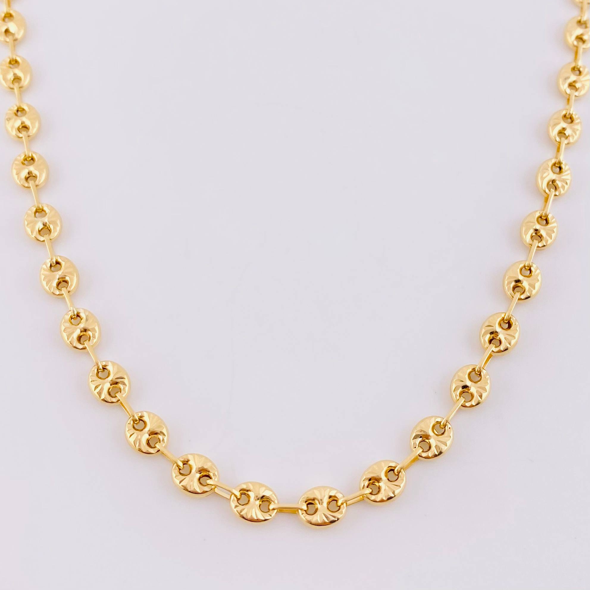 Cadena GC Diamantado 11.35g / 24 in / 4.95mm Oro Amarillo 18K