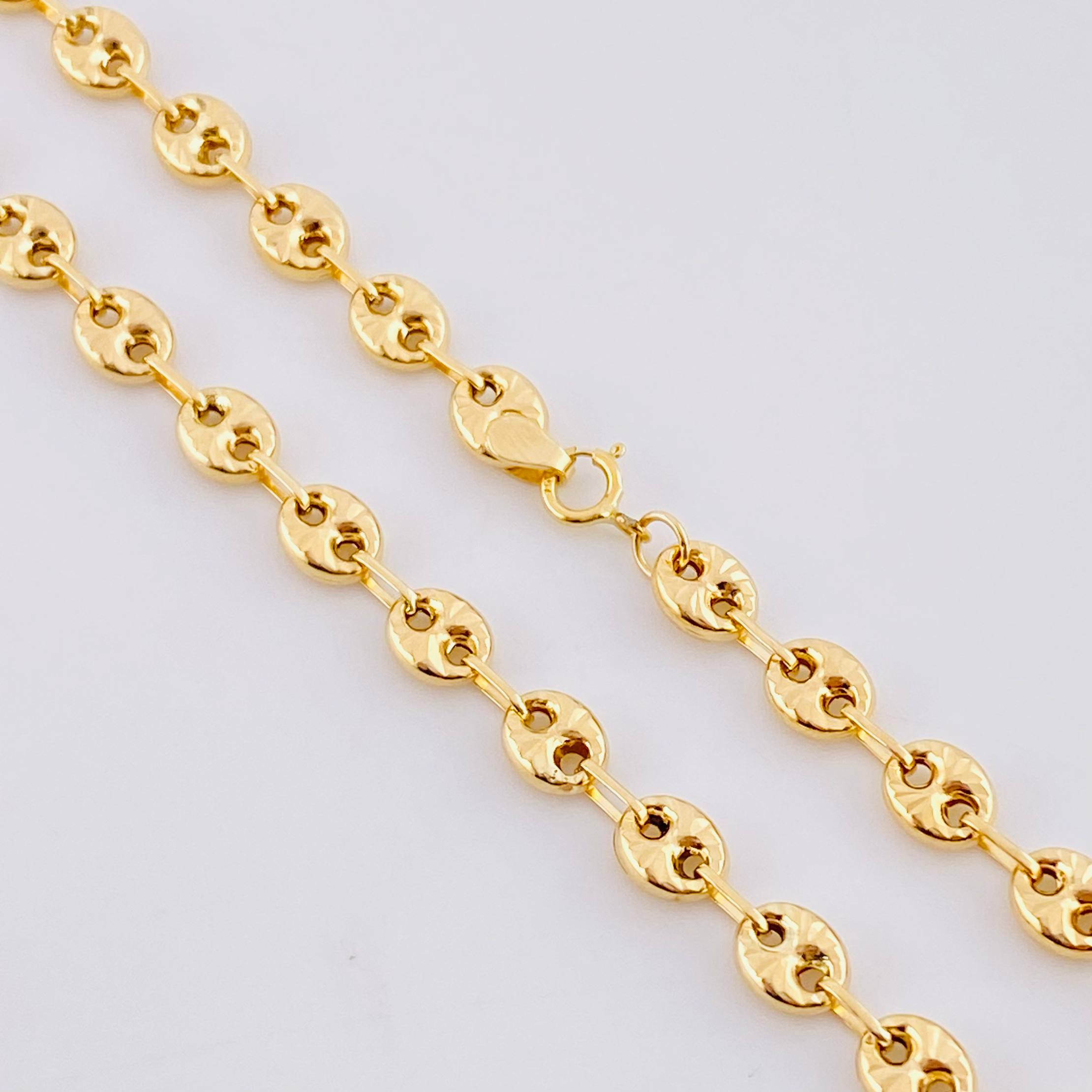Cadena GC Diamantado 11.35g / 24 in / 4.95mm Oro Amarillo 18K