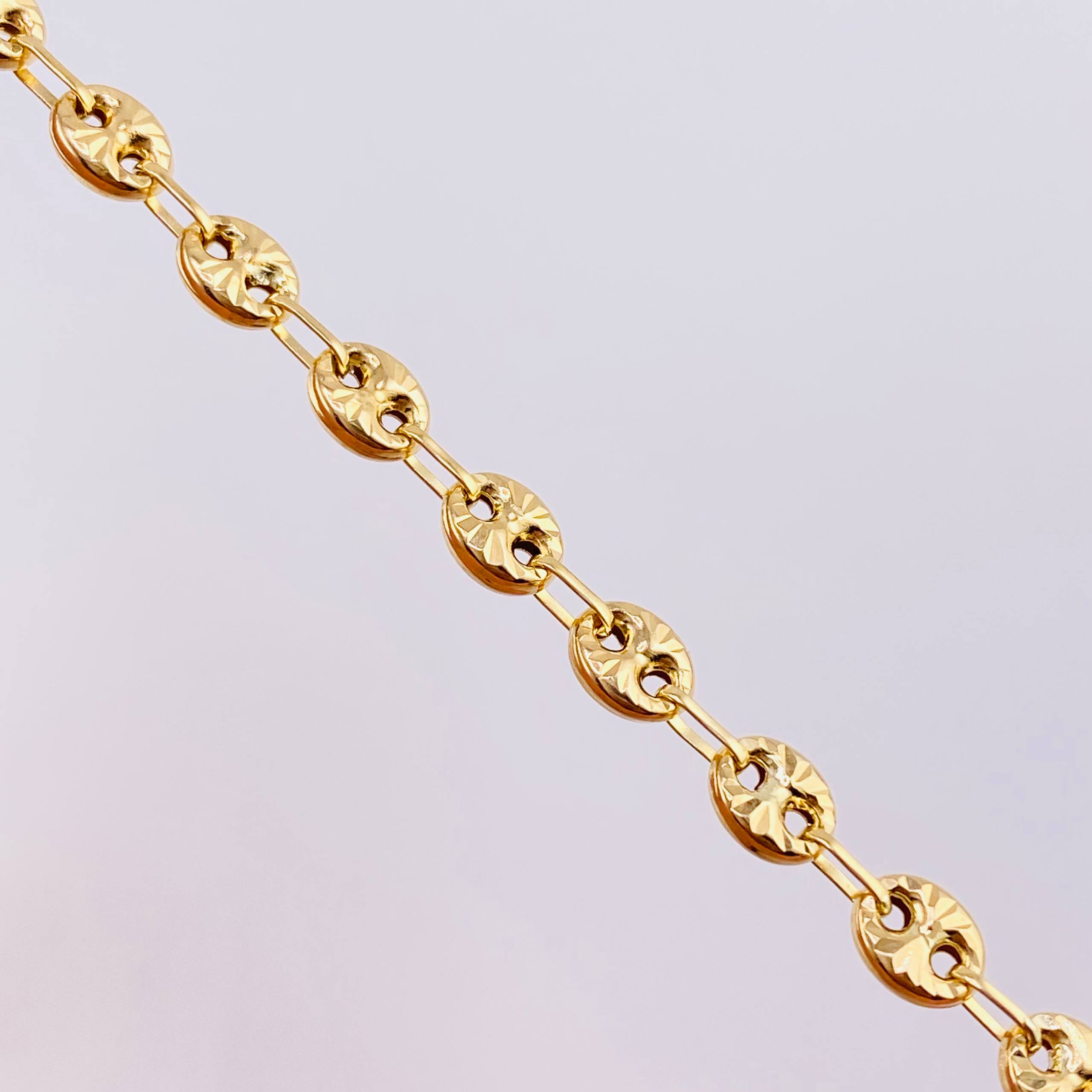 Cadena GC Diamantado 11.35g / 24 in / 4.95mm Oro Amarillo 18K