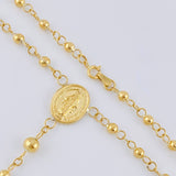Miraculous Virgin Rosary 6.8 g / 21 1/4 in / 3 mm 18K Yellow Gold