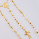 Miraculous Virgin Rosary 6.8 g / 21 1/4 in / 3 mm 18K Yellow Gold