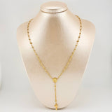 Miraculous Virgin Rosary 6.8 g / 21 1/4 in / 3 mm 18K Yellow Gold