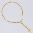 Pulso Denario Virgen Milagrosa 3.9 g / 8 1/4 in / 4 mm Oro Amarillo 18K