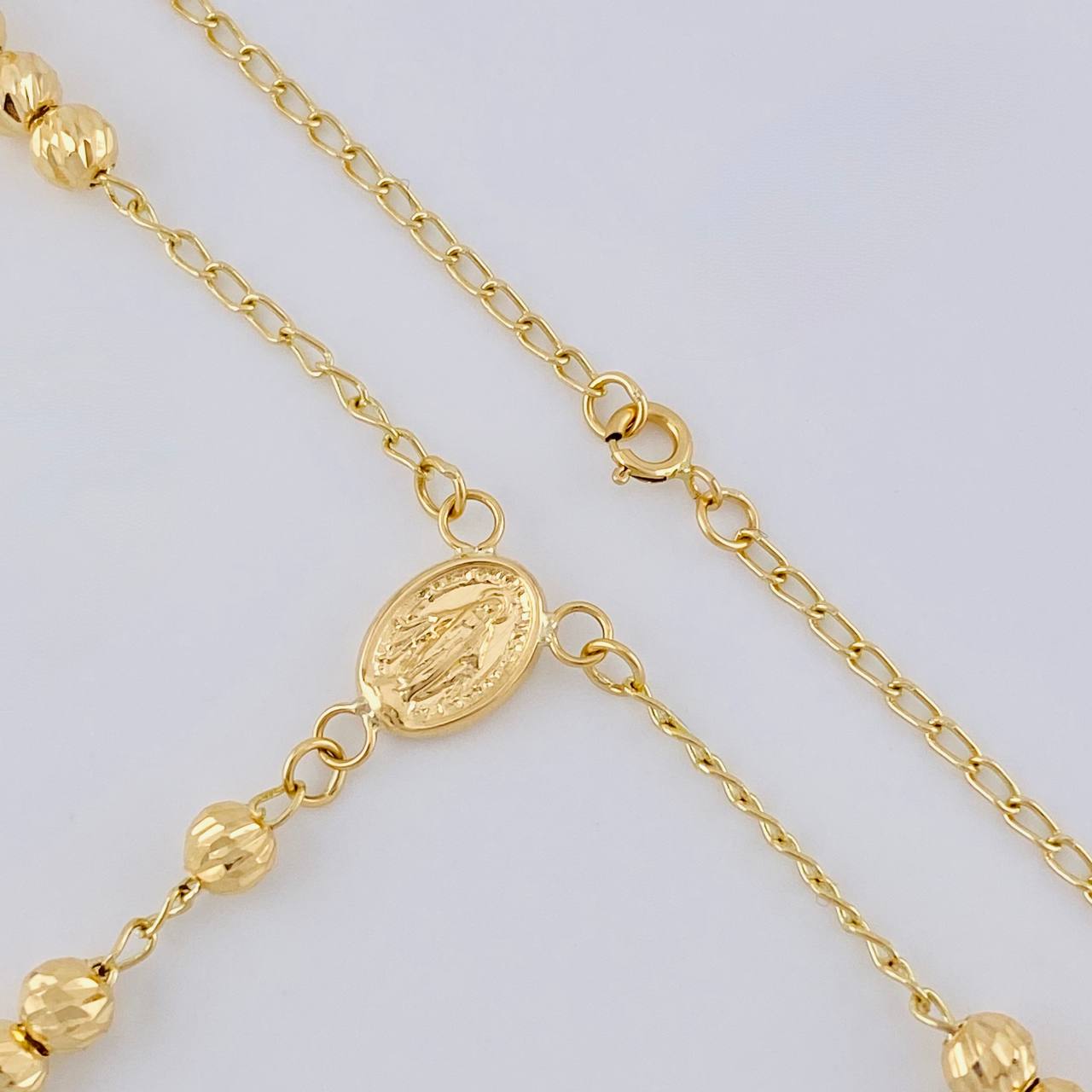 Miraculous Virgin Rosary 7.45 g / 21 in / 4 mm Yellow Gold 18K