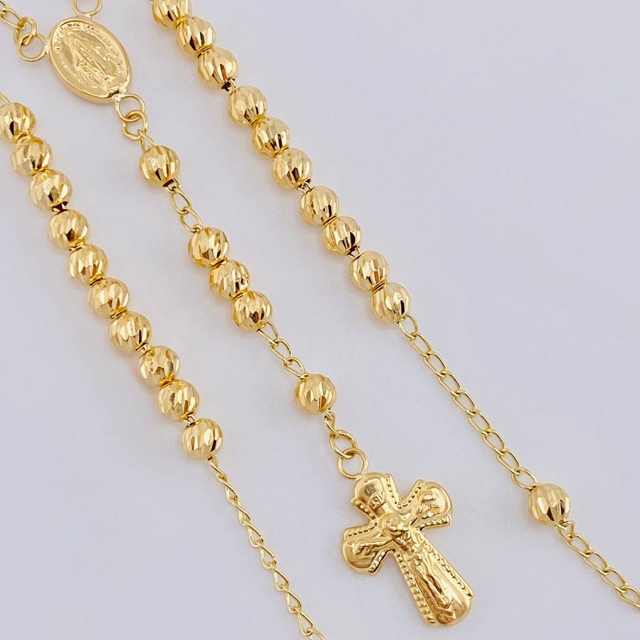 Miraculous Virgin Rosary 7.45 g / 21 in / 4 mm Yellow Gold 18K