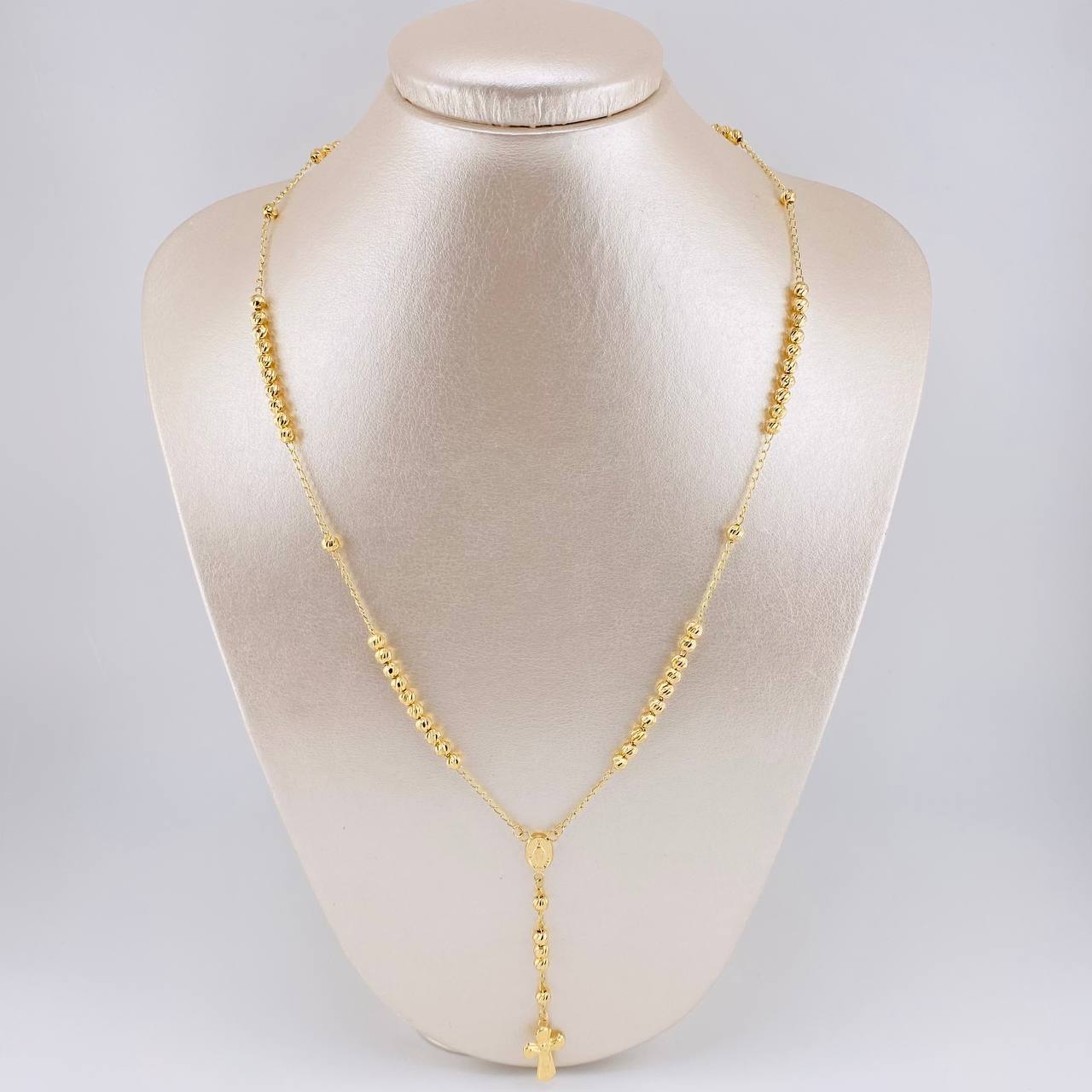 Miraculous Virgin Rosary 7.45 g / 21 in / 4 mm Yellow Gold 18K