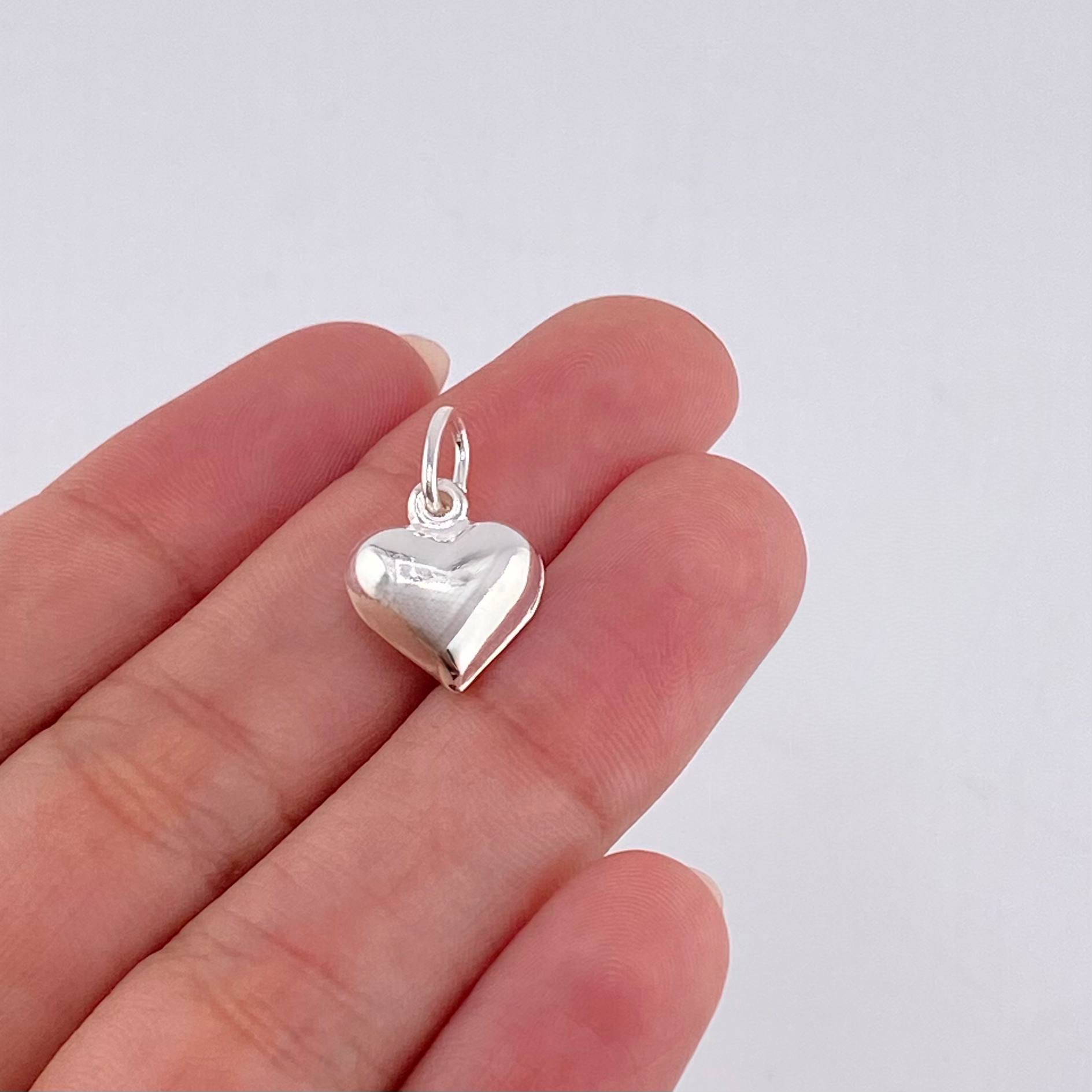 Dije Corazón 1.75 g / 1 in Plata 925