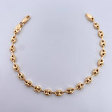 Pulso GC 4.5gr / 19.4cm / 3.7mm Diamantado Oro Amarillo 18K &