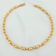 Tobillera Rustica Burbuja 6.2 g / 10 1/2 in / 4.7 mm Oro Amarillo 18K