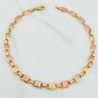 Rustic Crown Anklet 7.25 g / 10 3/4 in / 5.7 mm Three Golds 18K