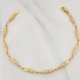Pulso Rustico Dubai 2.75 g / 7 1/2 in / 3 mm Oro Amarillo 18K