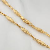 Pulso Rustico Dubai 2.75 g / 7 1/2 in / 3 mm Oro Amarillo 18K