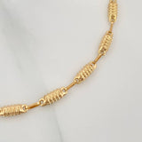 Pulso Rustico Barril 2.95 g / 7 3/4 in / 3.5 mm Oro Amarillo 18K