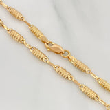 Pulso Rustico Barril 2.95 g / 7 3/4 in / 3.5 mm Oro Amarillo 18K