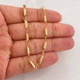 Pulso Rustico Barril 2.95 g / 7 3/4 in / 3.5 mm Oro Amarillo 18K