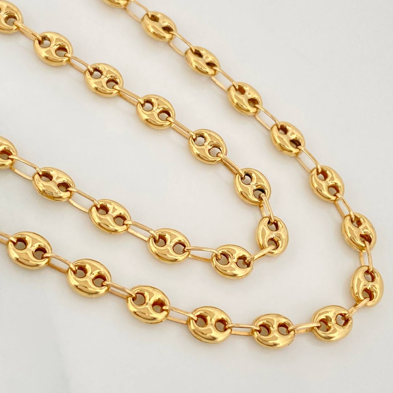 18K Yellow Gold Chain Gc 7.4 g / 20 1/2 in / 7.4 mm