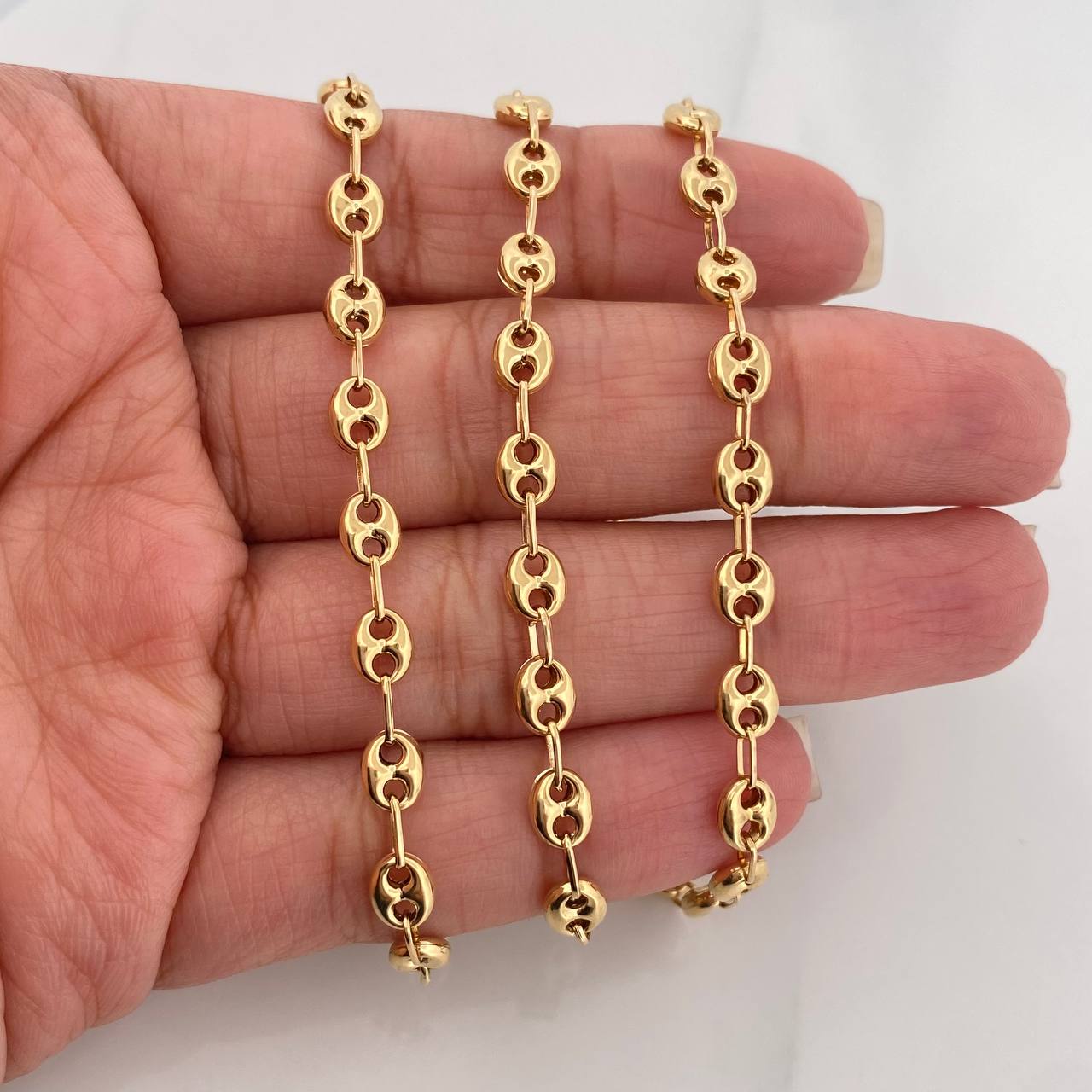 18K Yellow Gold Chain Gc 7.4 g / 20 1/2 in / 7.4 mm