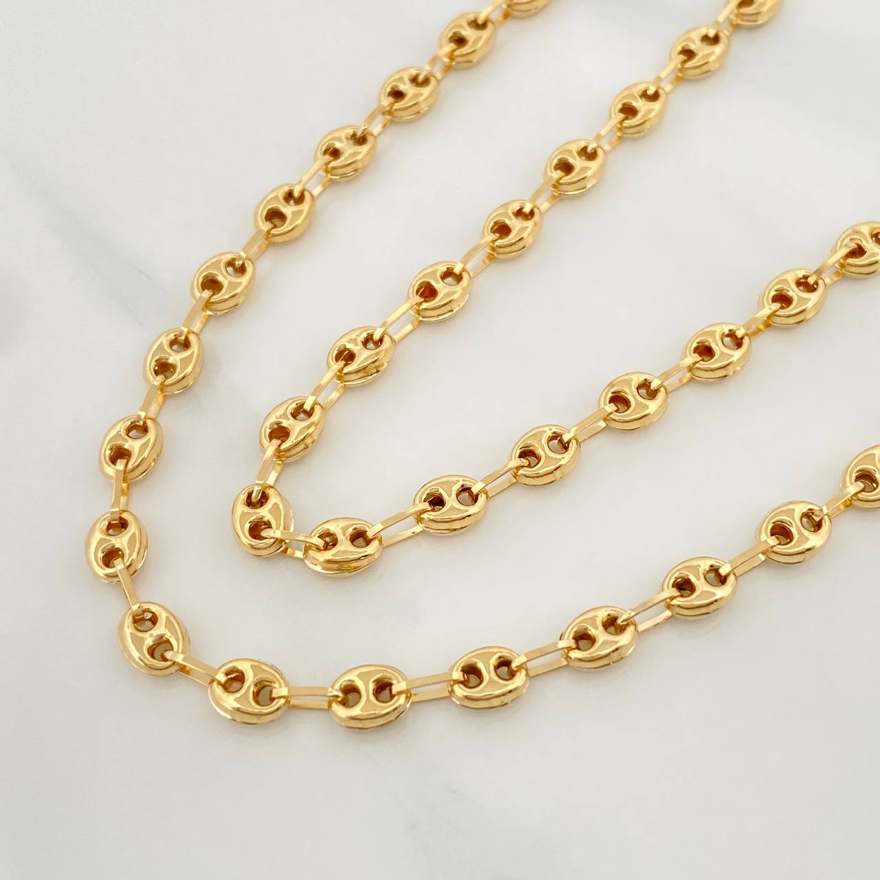 18K Yellow Gold Chain Gc 6.75 g / 18 in / 3.9 mm
