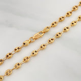 18K Yellow Gold Anklet Gc 3.4 g / 11 in / 3.4 mm