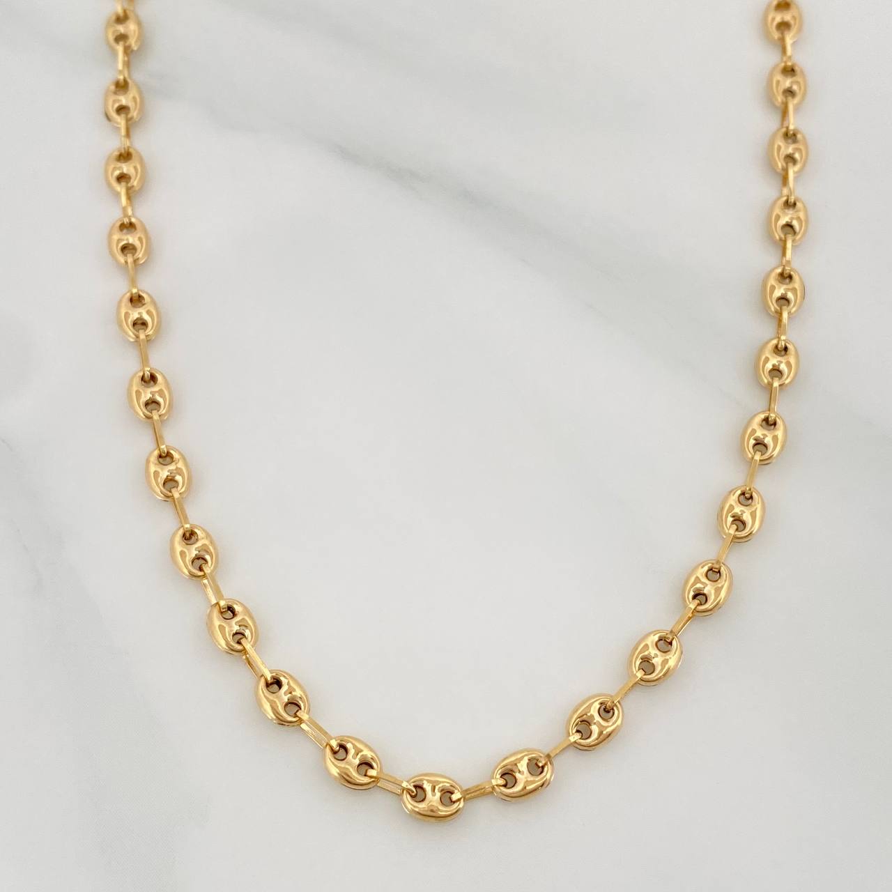 18K Yellow Gold Chain Gc 6.9 g / 23 3/4 in / 3.6 mm