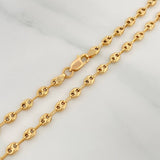 18K Yellow Gold Chain Gc 6.9 g / 23 3/4 in / 3.6 mm