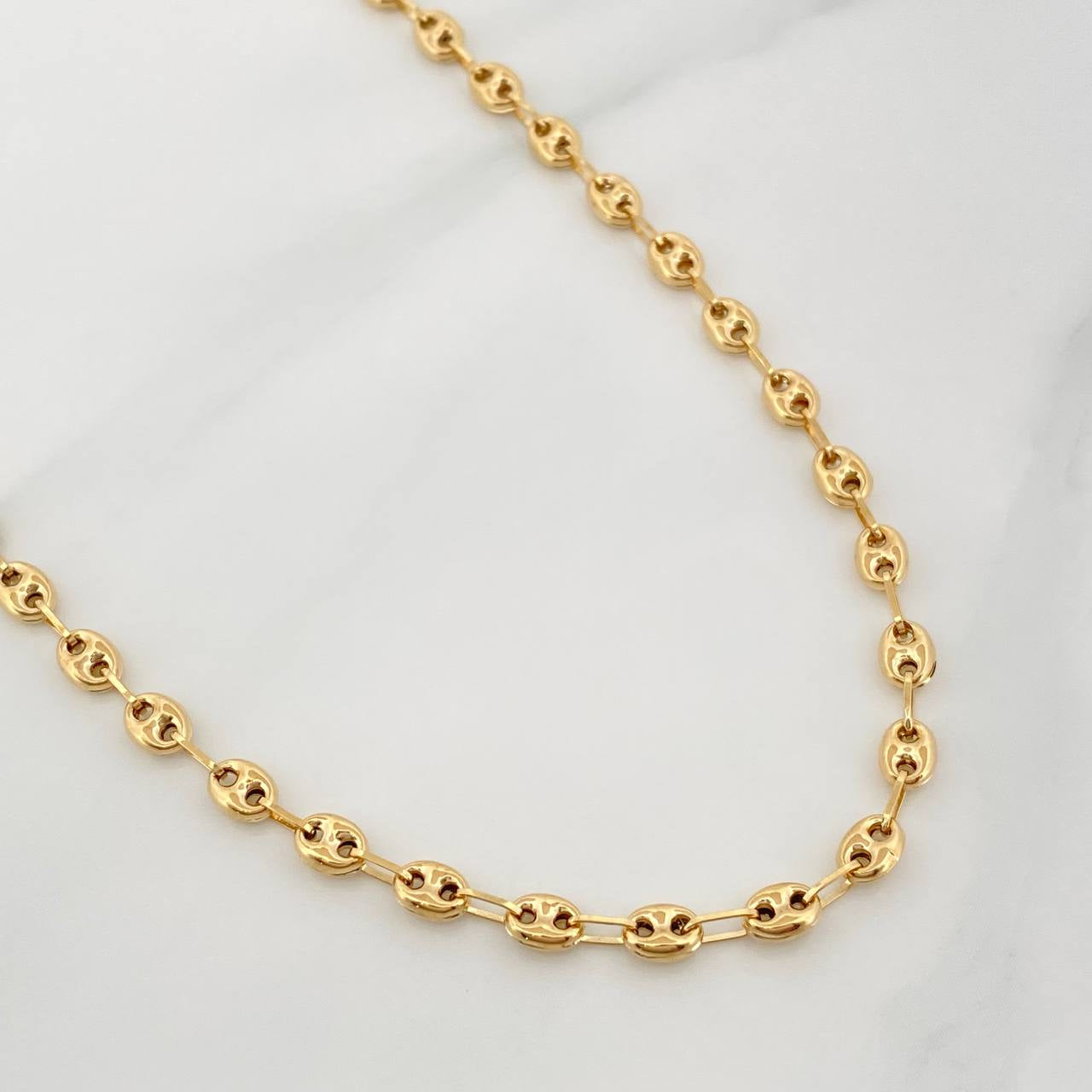 18K Yellow Gold Chain Gc 6.9 g / 23 3/4 in / 3.6 mm