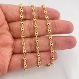 18K Yellow Gold Chain Gc 6.9 g / 23 3/4 in / 3.6 mm