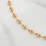 18K Yellow Gold Anklet Gc 3 g / 9 3/4 in / 3.5 mm