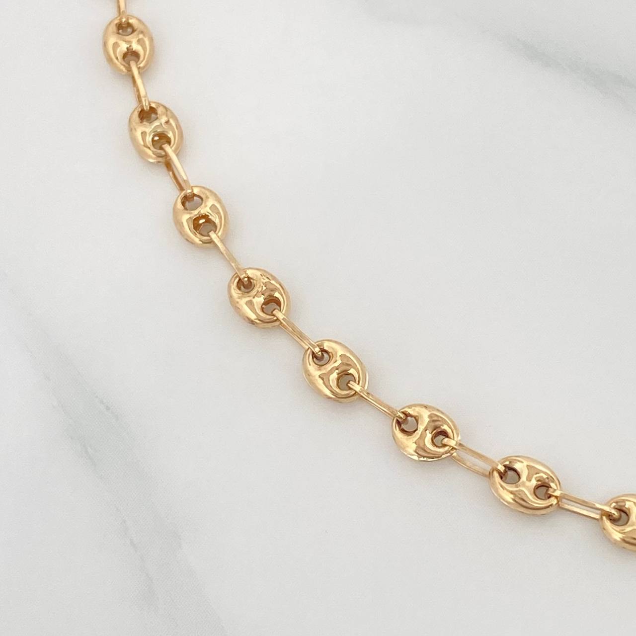 18K Yellow Gold Anklet Gc 3.4 g / 11 in / 3.4 mm