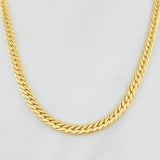 Flat Snake Chain 15.8g / 20 in / 4.5mm Yellow Gold 18K