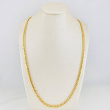 Cadena Serpiente 19g / 24 in / 4.6mm Oro Amarillo 18K