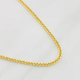 Franco Chain 5.2g / 24 in / 1.7mm Yellow Gold 18K