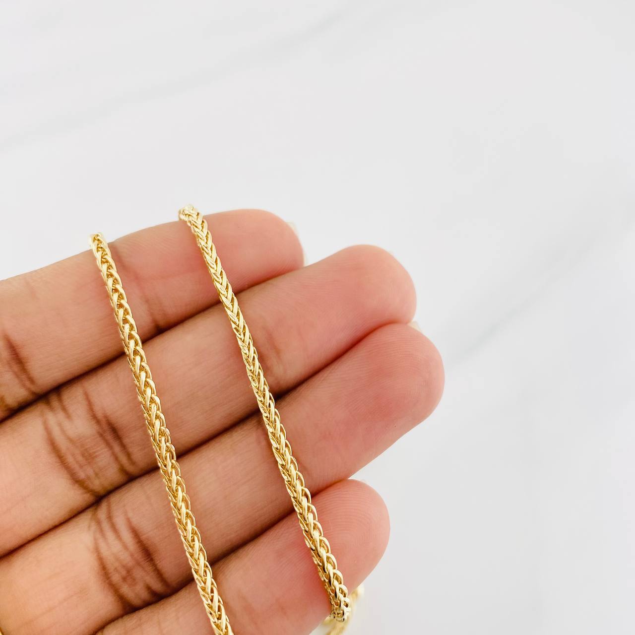 Franco Chain 5.2g / 24 in / 1.7mm Yellow Gold 18K