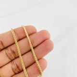 Franco Chain 5.2g / 24 in / 1.7mm Yellow Gold 18K