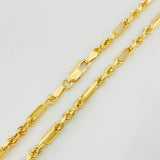 Rope Chain Special 16.8g / 24 in / 3.3mm Yellow Gold 18K